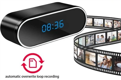 Hvor længe holder et 64 GB SD-kort i et skjult kamera?