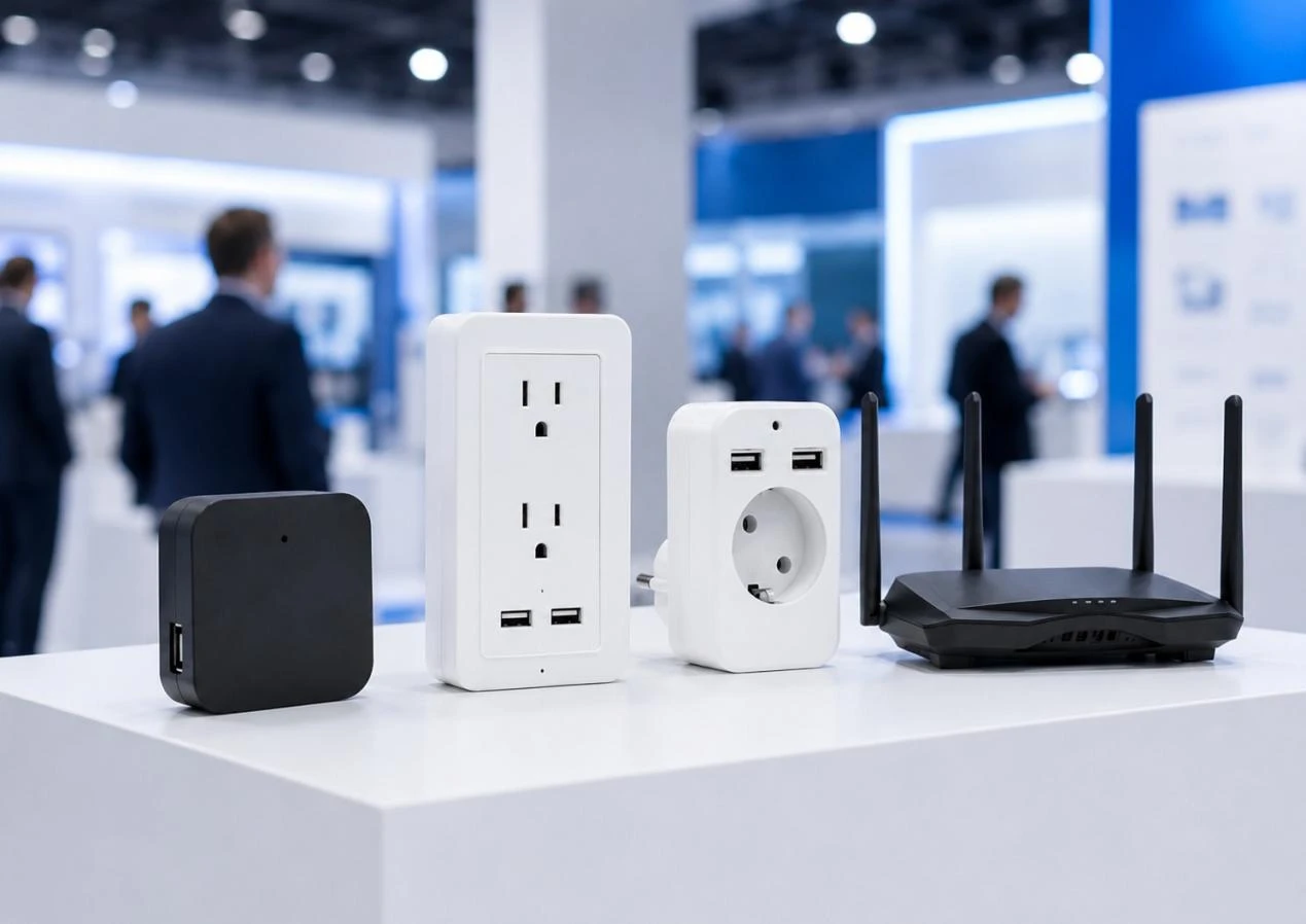 Hidden camera products displayed at a security technology trade show in China Hidden camera products displayed at a security technology trade show in China